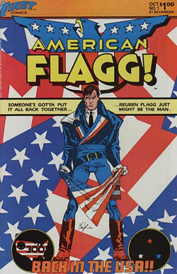 american flagg comic